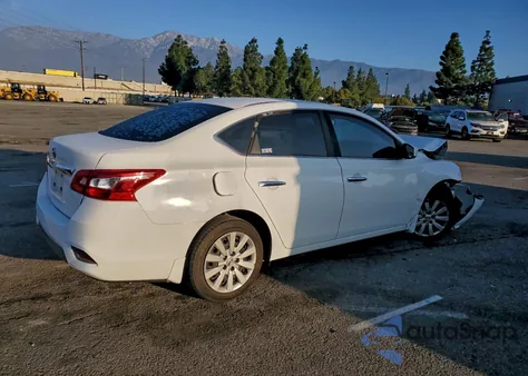 2017 Nissan Sentra S из США, поврежденный, VIN 3N1AB7AP4HY242166